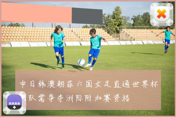 中日韩澳朝菲六国女足直通世界杯两队需争夺洲际附加赛资格